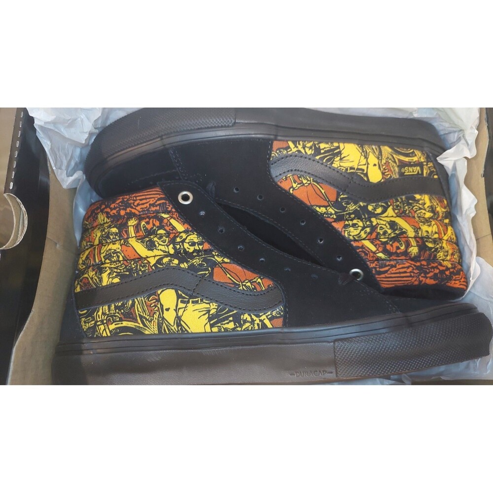 Van Doren Approved x Born Free Skate Sk8-Hi collection Sneakers Sz 8.5 LIMITED
